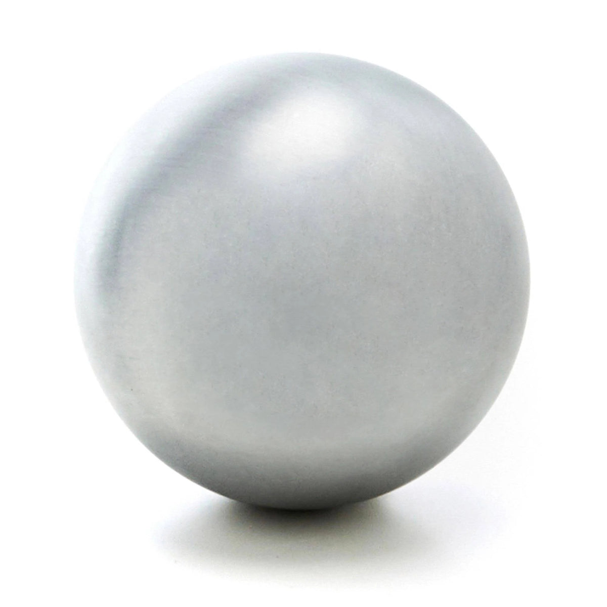 Petanque Boules Semi-Soft Competition 3 Silver 75mm 720 Grooved M586