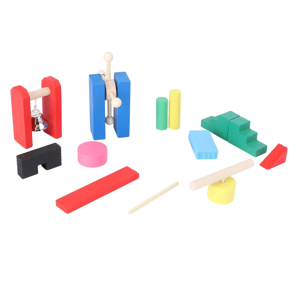 Wooden Domino Blocks Building Toy A4422
