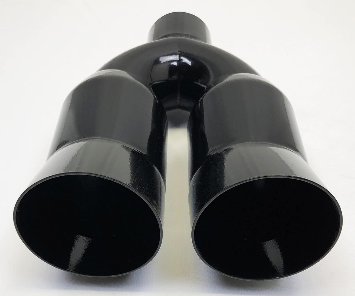 Gloss Black Stainless Steel Exhaust Tip D937
