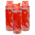 3-Pack 32 oz Double-Wall Insulation Water Bottle with Wide Mouth S970471