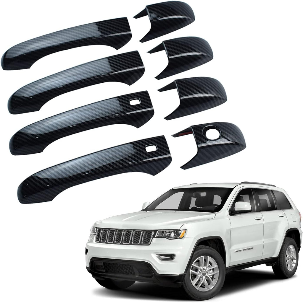 ABS Carbon Fiber Mirror Covers and Door Handle Covers D1563