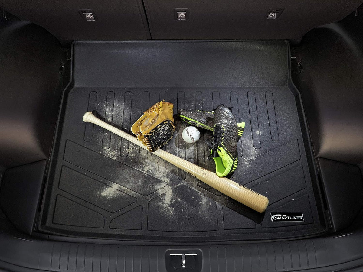 Black Custom Fit Cargo Trunk Liner Floor Mat J226