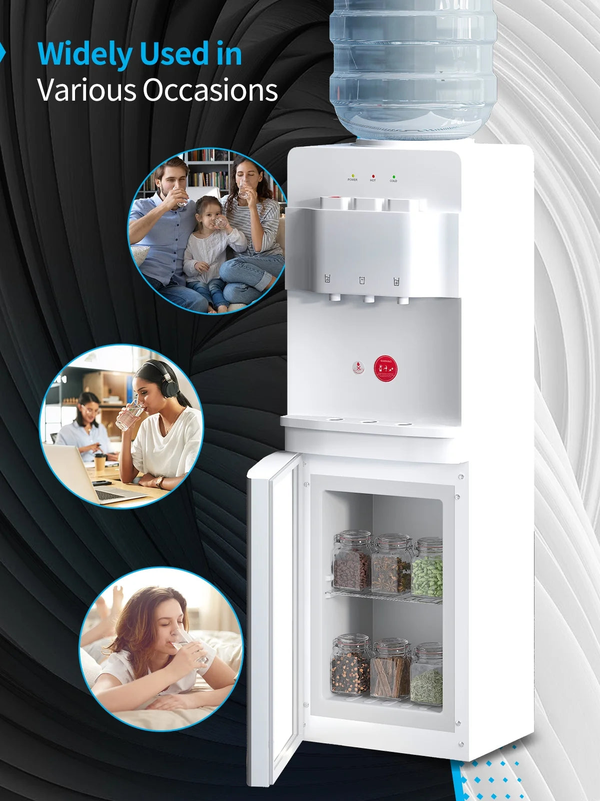 White Top Load Water Dispenser R9560