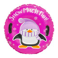 Inflatable Penguin Snow Ring Snow Sled Toboggan W901
