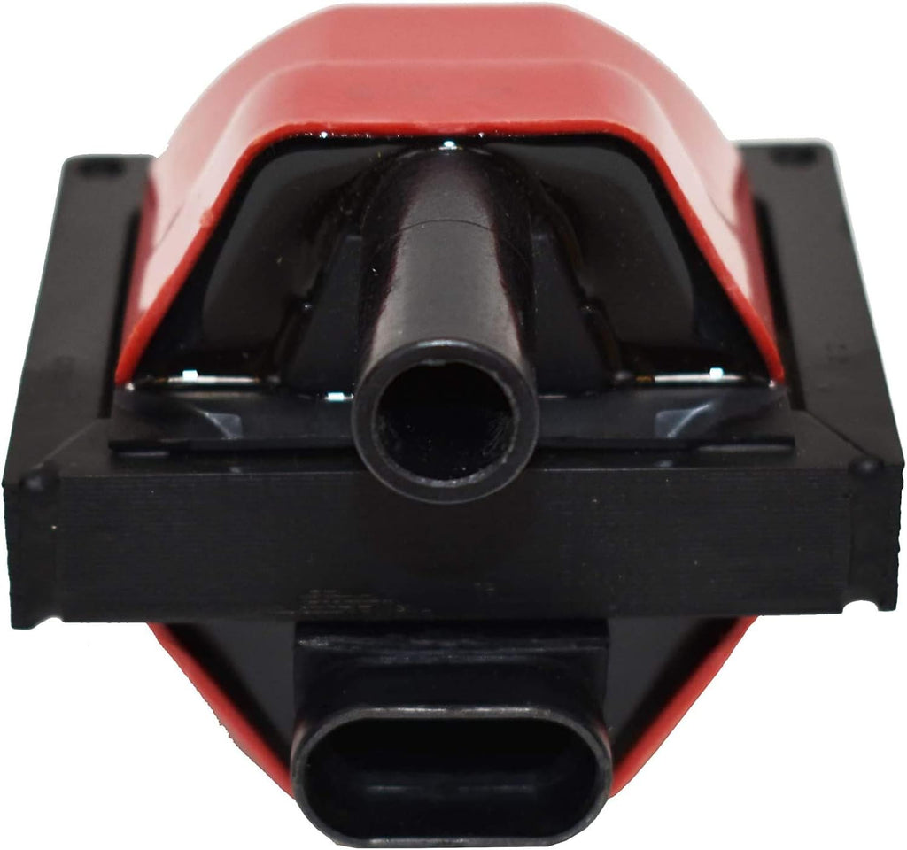 8-Cylinder EFI Distributor Cap Rotor Remote Ignition Coil Tune Up Kit 8.0mm Spark Plug Wires Kit Red H963740