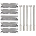 5-Pack Stainless Steel BBQ Gas Grill Tube Burner Replacement Parts M577