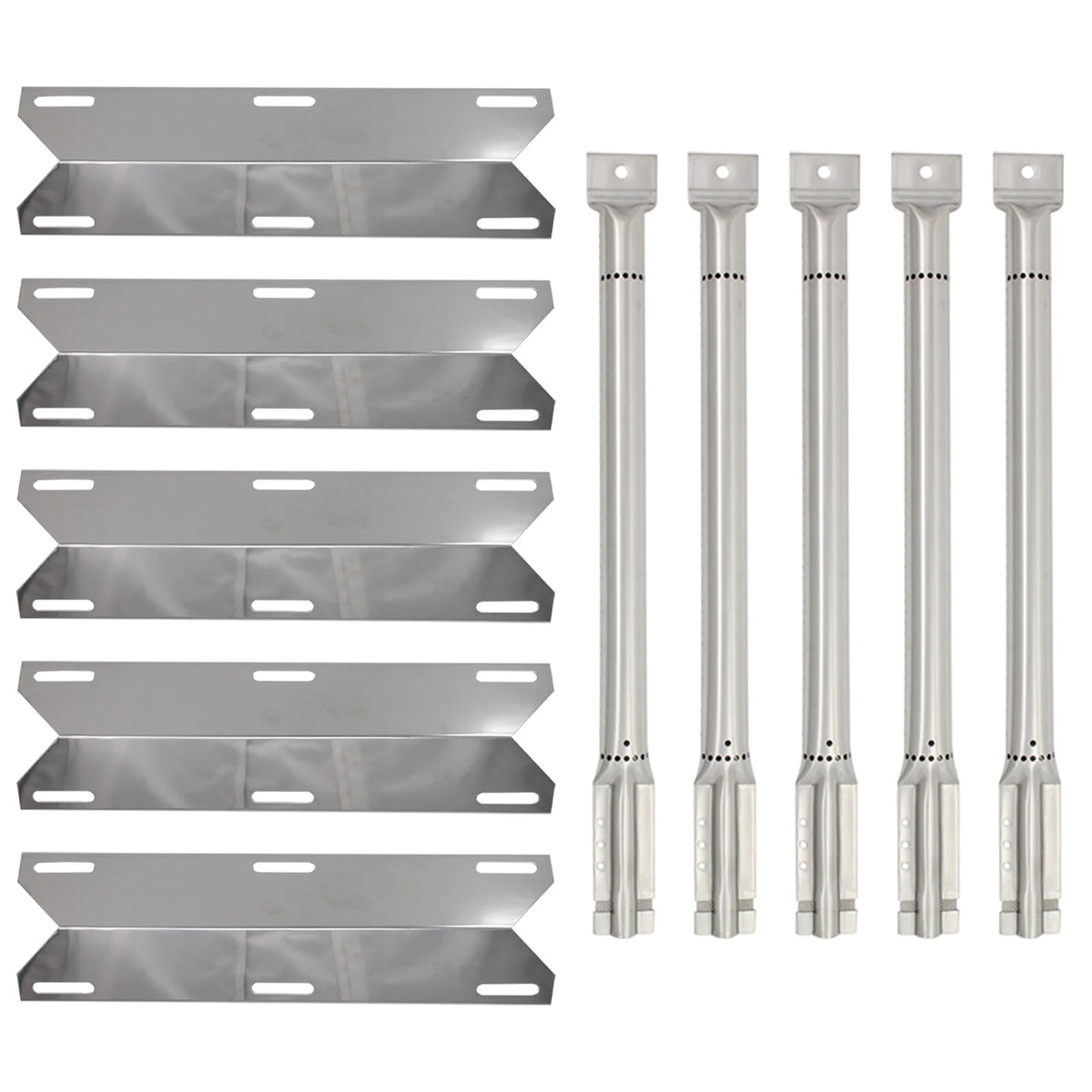 5-Pack Stainless Steel BBQ Gas Grill Tube Burner Replacement Parts M577