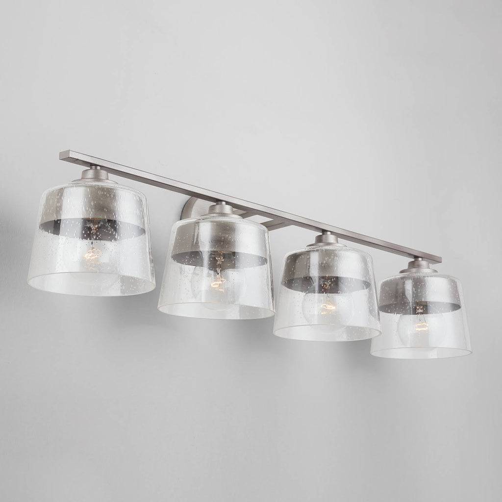 4 Light Vanity, Washed Grey K1883