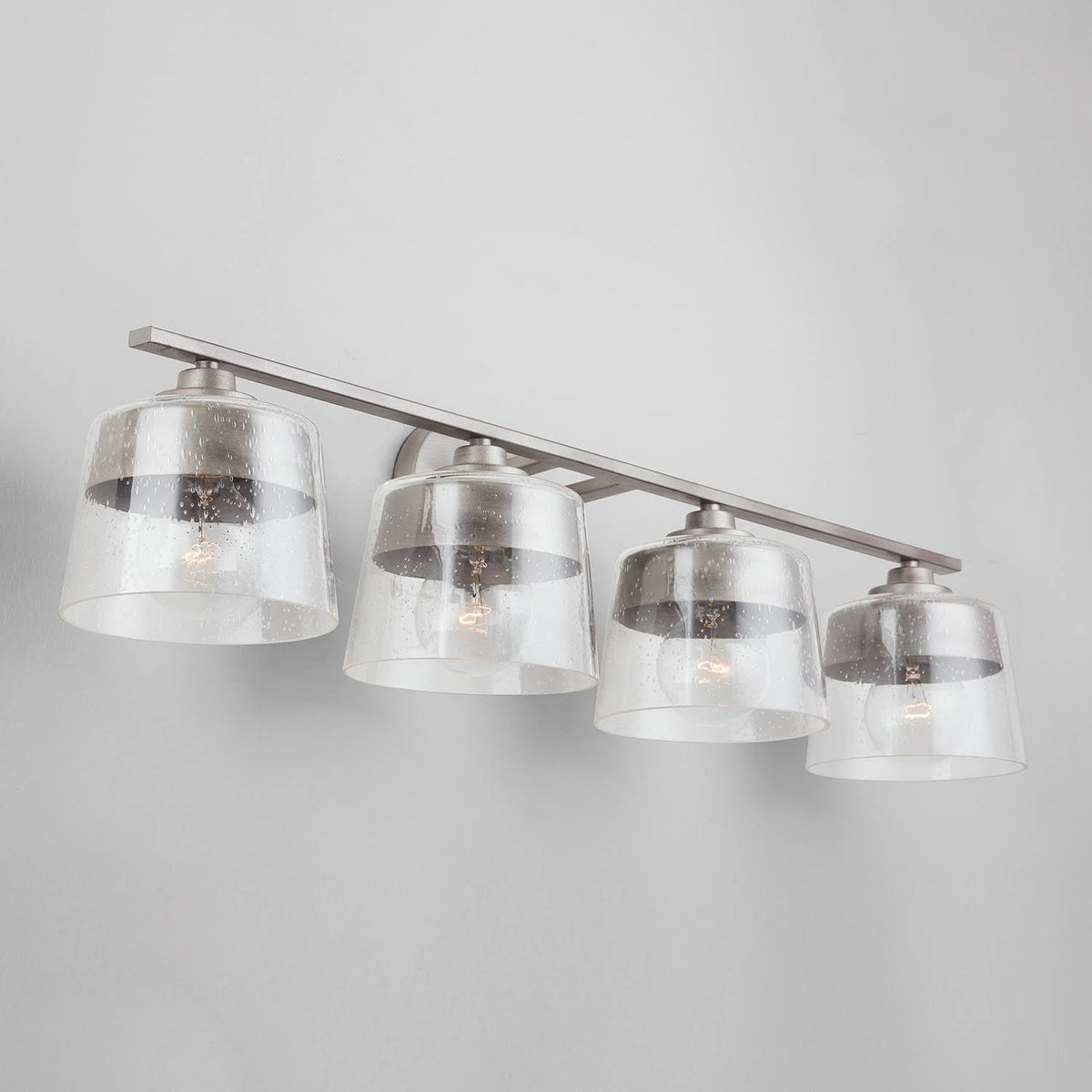 4 Light Vanity, Washed Grey K1883