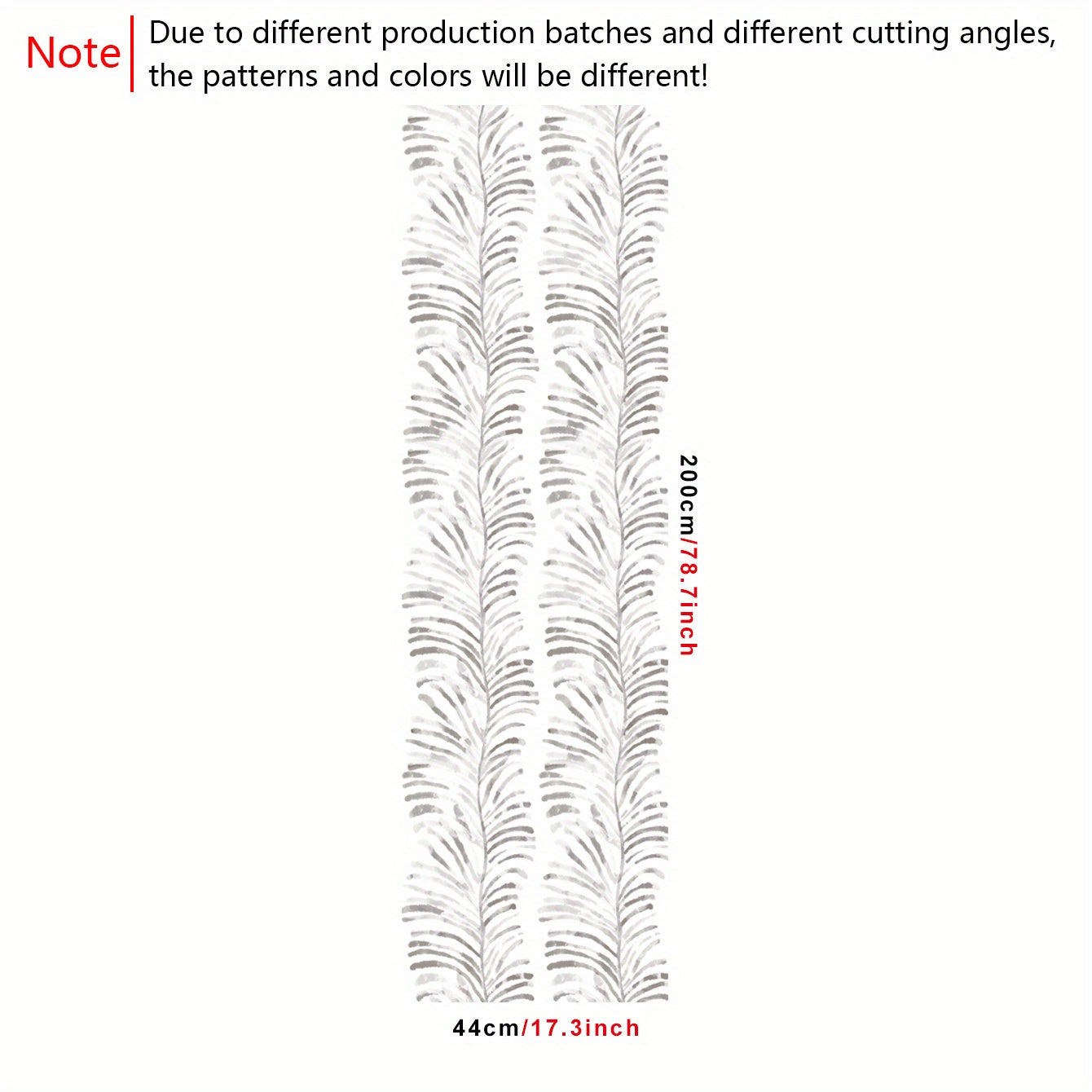 Modern Leaves Branch Peel And Stick Wallpaper K2370