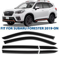 6pcs Tape-on Window Deflectors for Subaru Forester H2017