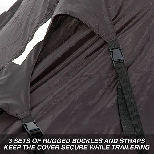 Black Snowmobile Cover V741697