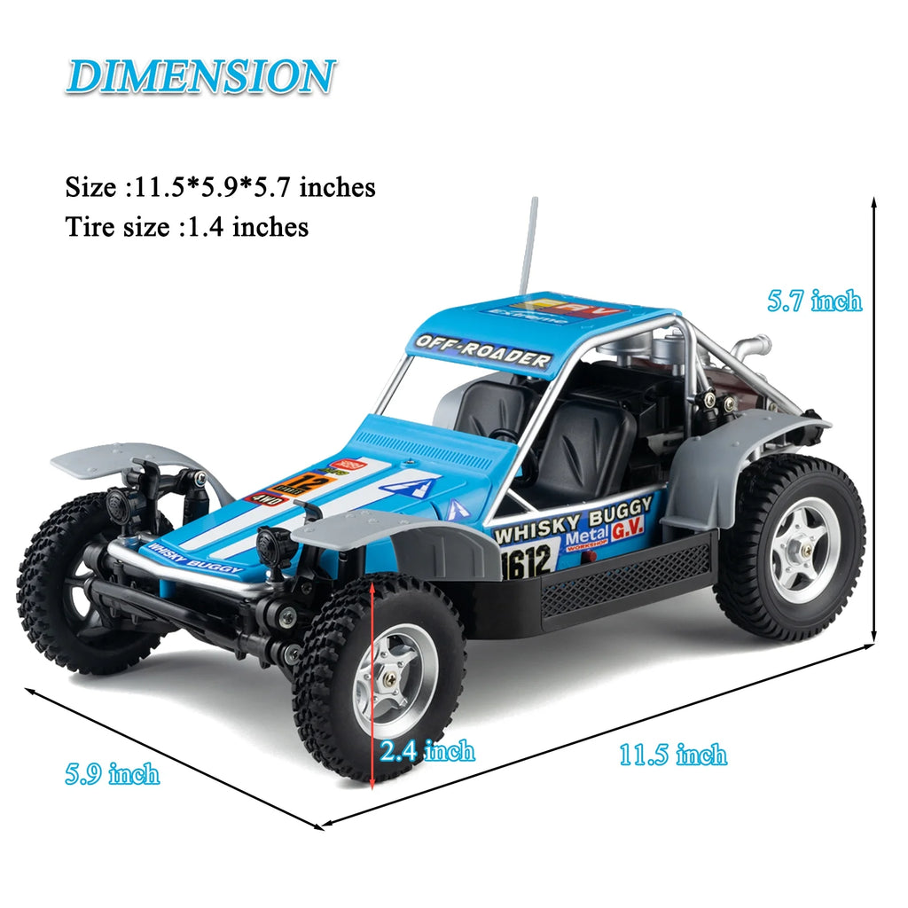 Blue 4WD RC Fast Attack Vehicle X606057