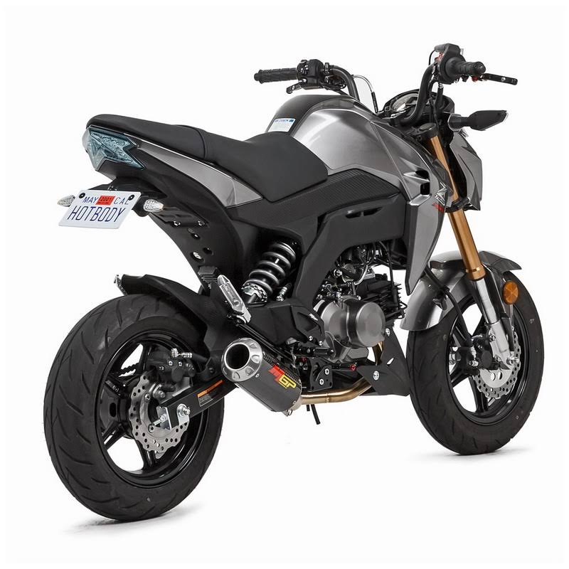 MGP Exhaust Full System CF w/ Stainless End Cap Canister G21792