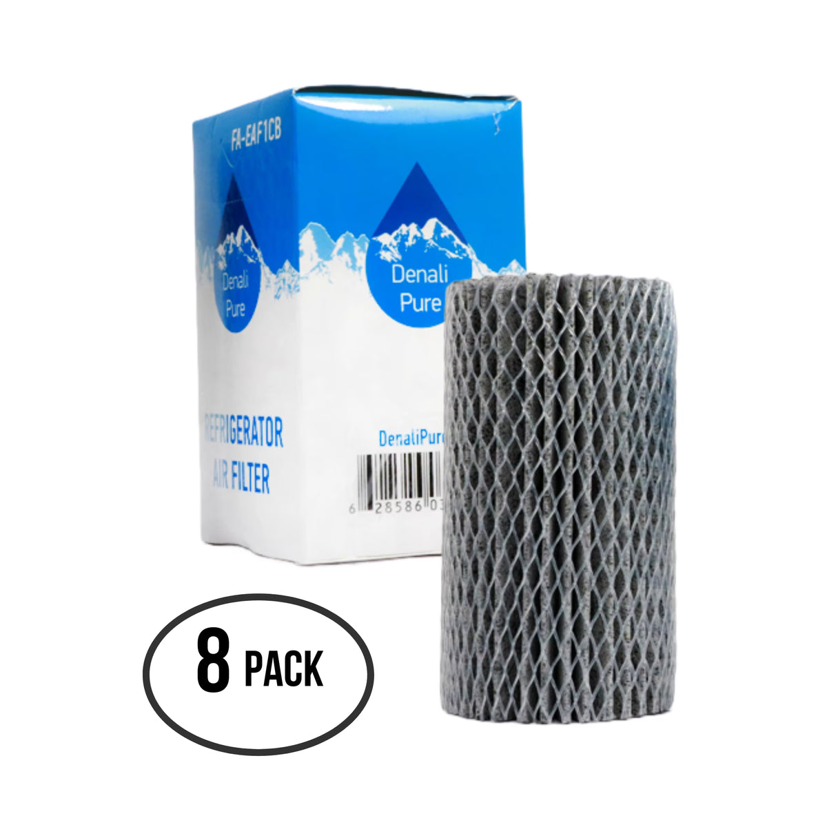 8-Pack Refrigerator Air Filter D357