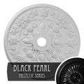 Black Pearl Rose Ceiling Medallion W913