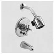 Polished Brass Tub and Shower Trim Set M5545