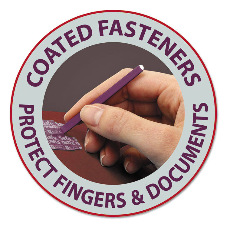 Legal Size Blue 2 Pocket Pressboard Classification Folders with Fasteners, Box of 50 Y273