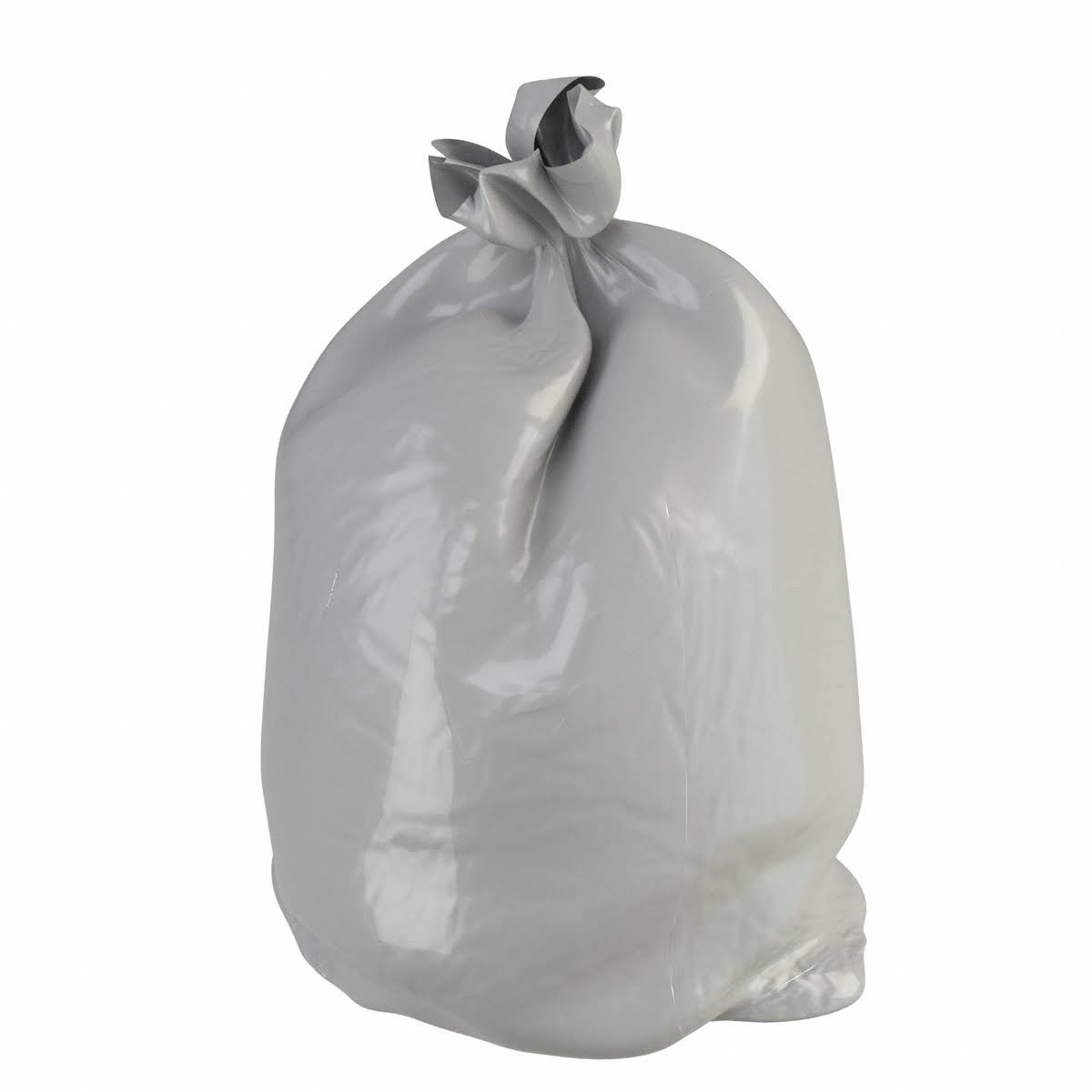 Gray 60 Gal Trash Bags, 100 Pk R4928