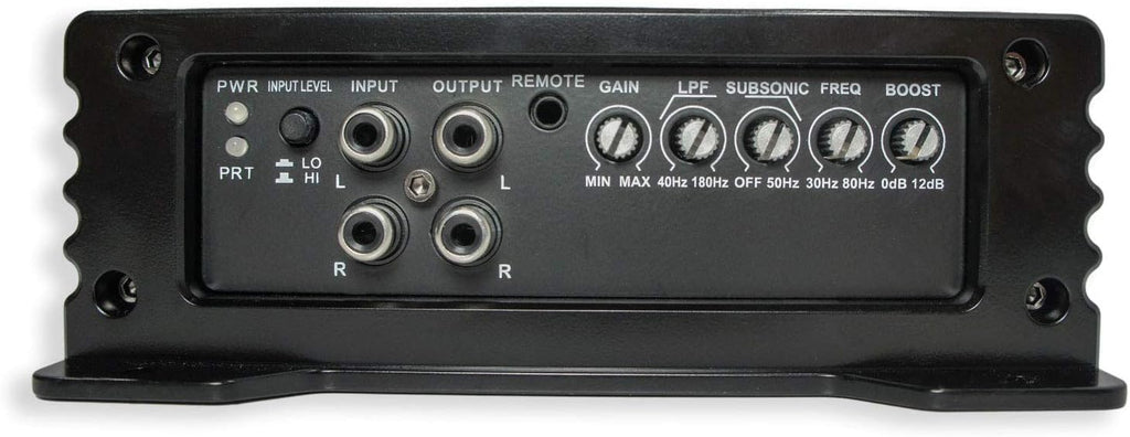 12" Dual 4 Ohm Sub with 4 Gauge Amp Install Kit and Sub Amp Y25603