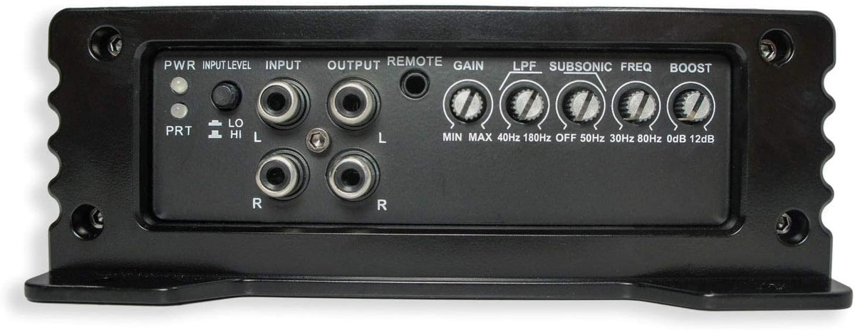 12" Dual 4 Ohm Sub with 4 Gauge Amp Install Kit and Sub Amp Y25603