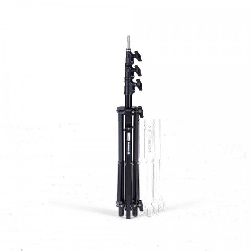 Black Baby Alu Stand 25 with Leveling Leg B666