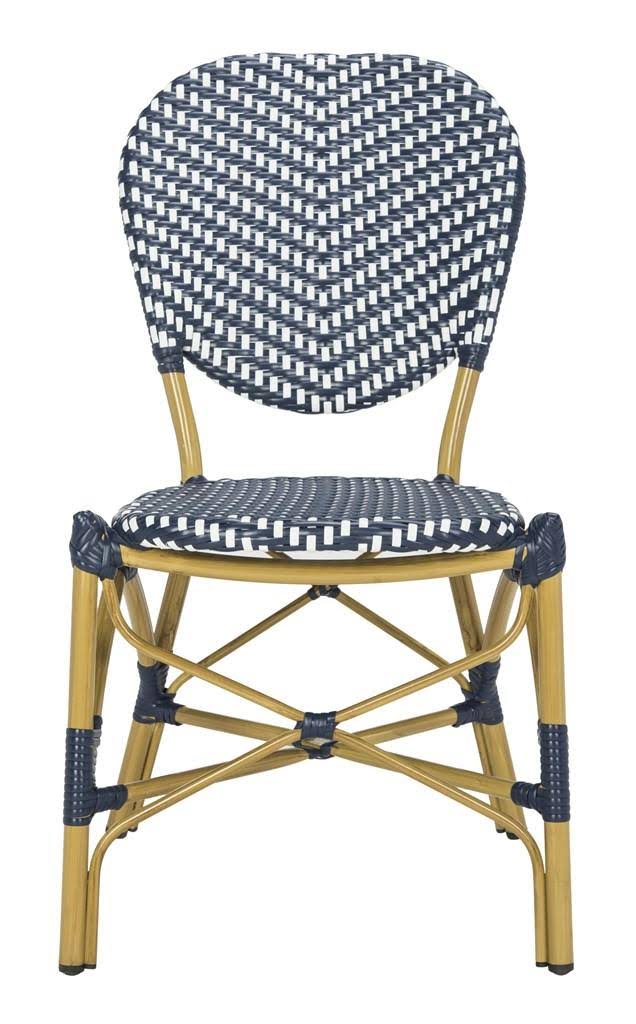 Navy/White Bistro Side Chair (Set of 2) K686776