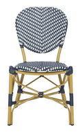 Navy/White Bistro Side Chair (Set of 2) K686776
