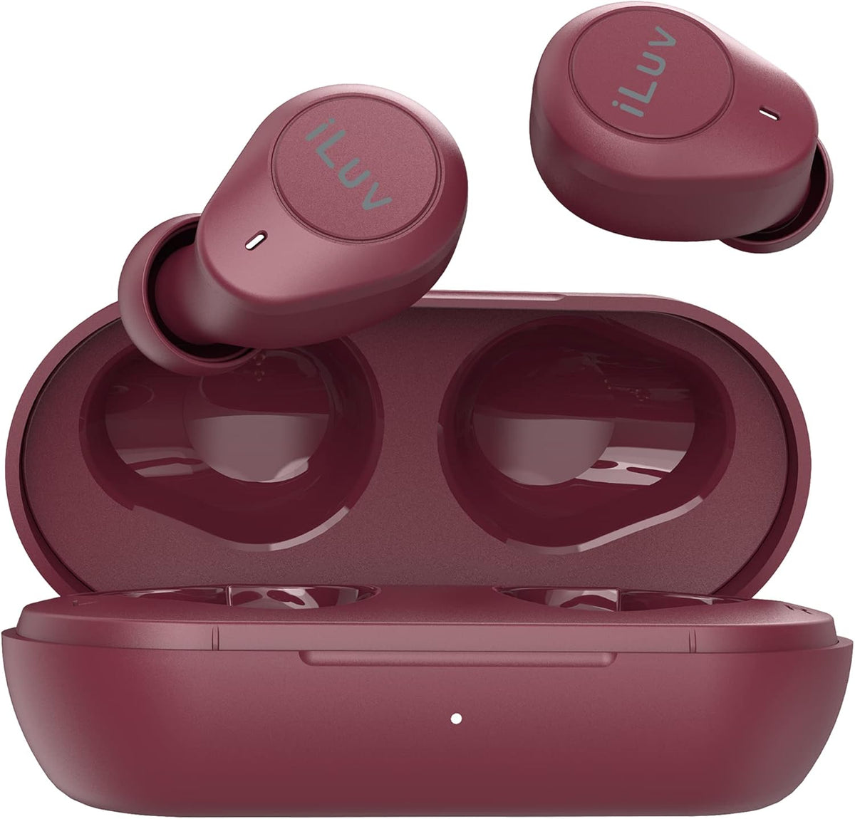 Pacific Blue True Wireless Earbuds with Charging Case K74047