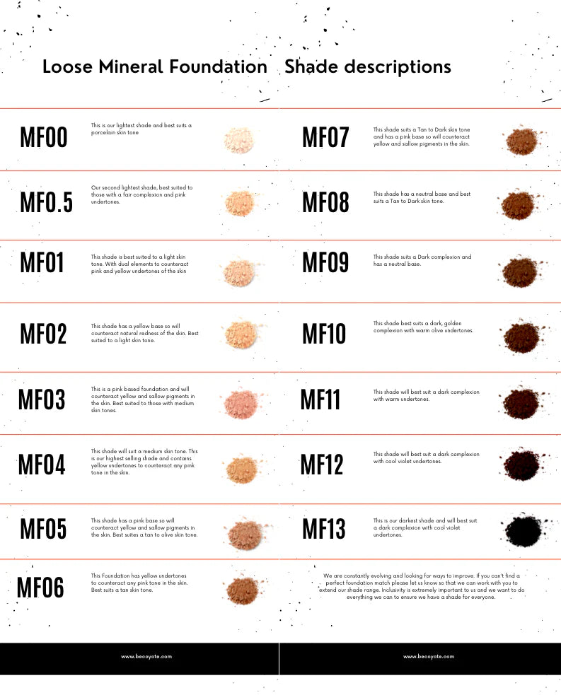 Loose Mineral Foundation 8g H969