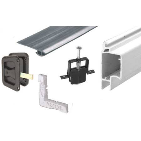 White Sliding Screen Door Kit B1891