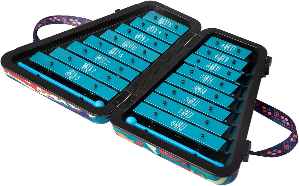 16 Note Glockenspiel Xylophone with Case L7443