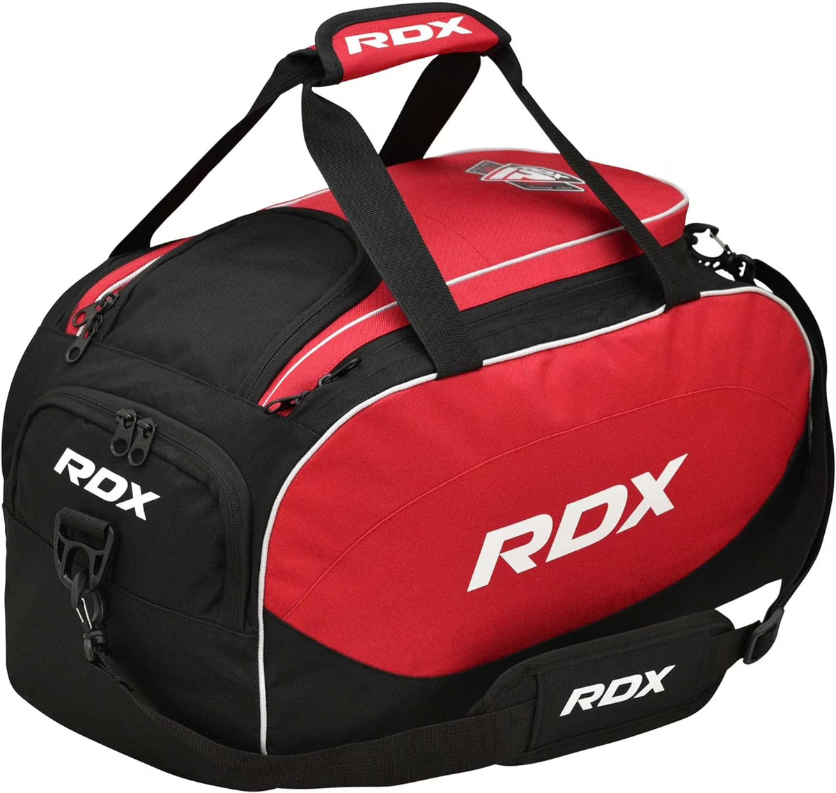 RDX Kit Bag Gym Duffle Sports Holdall Gear MMA Fitness Exercise Equipment Backpack Hiking Luggage Shoulder Sportswear Lightweight Rucksack Handles Running Zipper Travel Carry on Shoe Compartment Q304