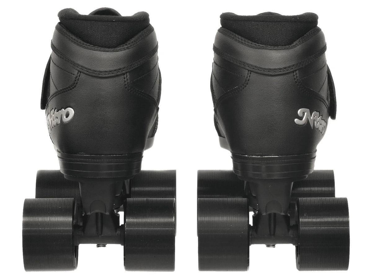 Black Quad Speed Roller Skates D82095
