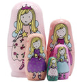 5 Pcs Russian Doll Nesting Dolls C13856