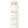 18 in. x 36 in. Primed Louvered Shutters Pair B24707