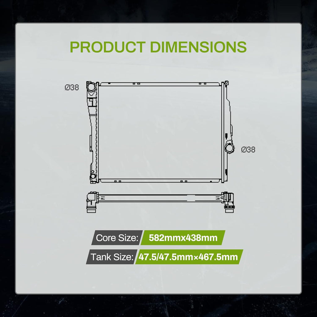 Aluminum Radiator P6577