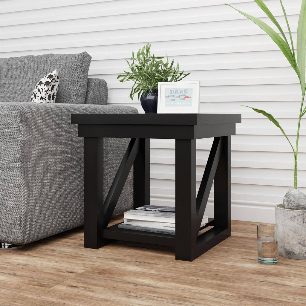 Black End Table V588097