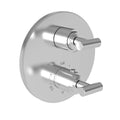1/2x22 Round Thermostatic Trim Plate with Handle D238010