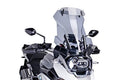 Light Smoke Touring Windshield with Visor T11108