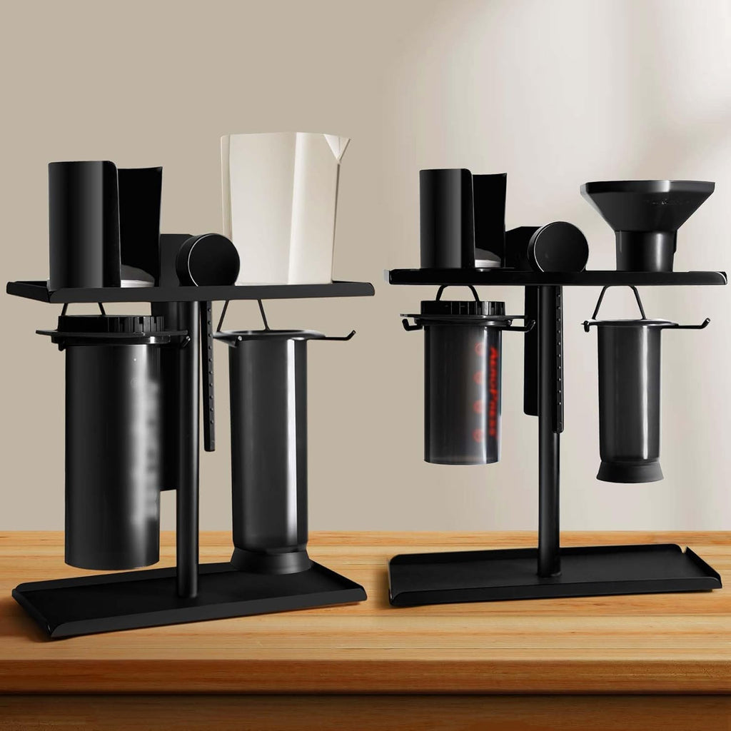 Black Metal Coffee Caddy for AeroPress S704