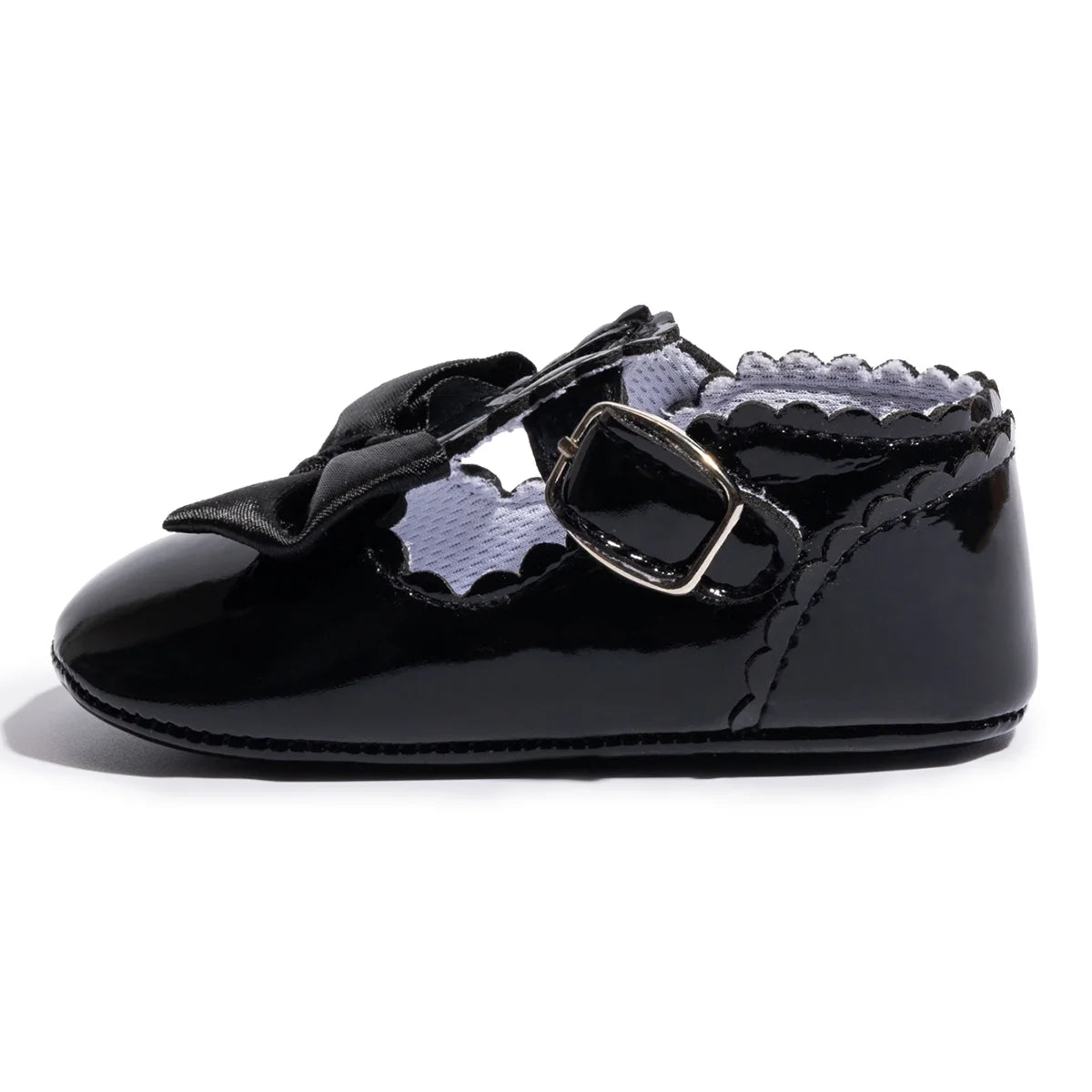 Baby Girls Mary Jane Bowknot Soft Sole PU Leather Princess Flats V6978