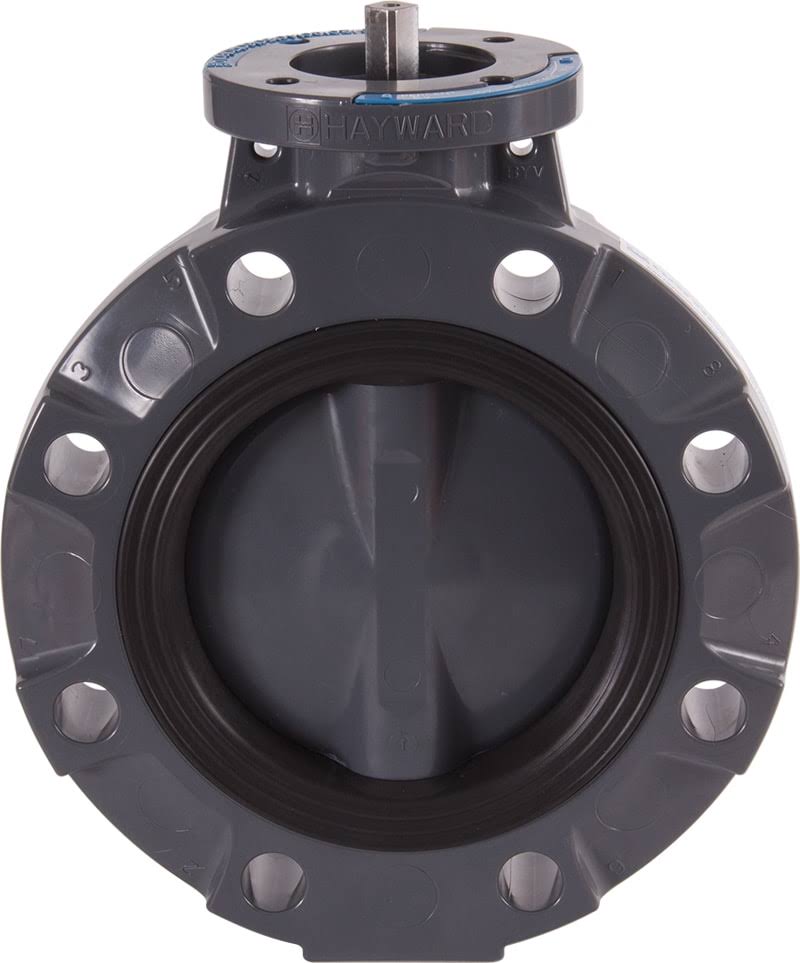 3x22 Butterfly Valve with GFPP Body, PP Disc, EPDM Liner and Seals L454
