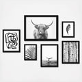 6-Piece Black & White Gallery Wall Set Z974396