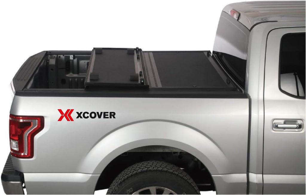 Low Profile Hard Folding Truck Bed Tonneau Cover D19915