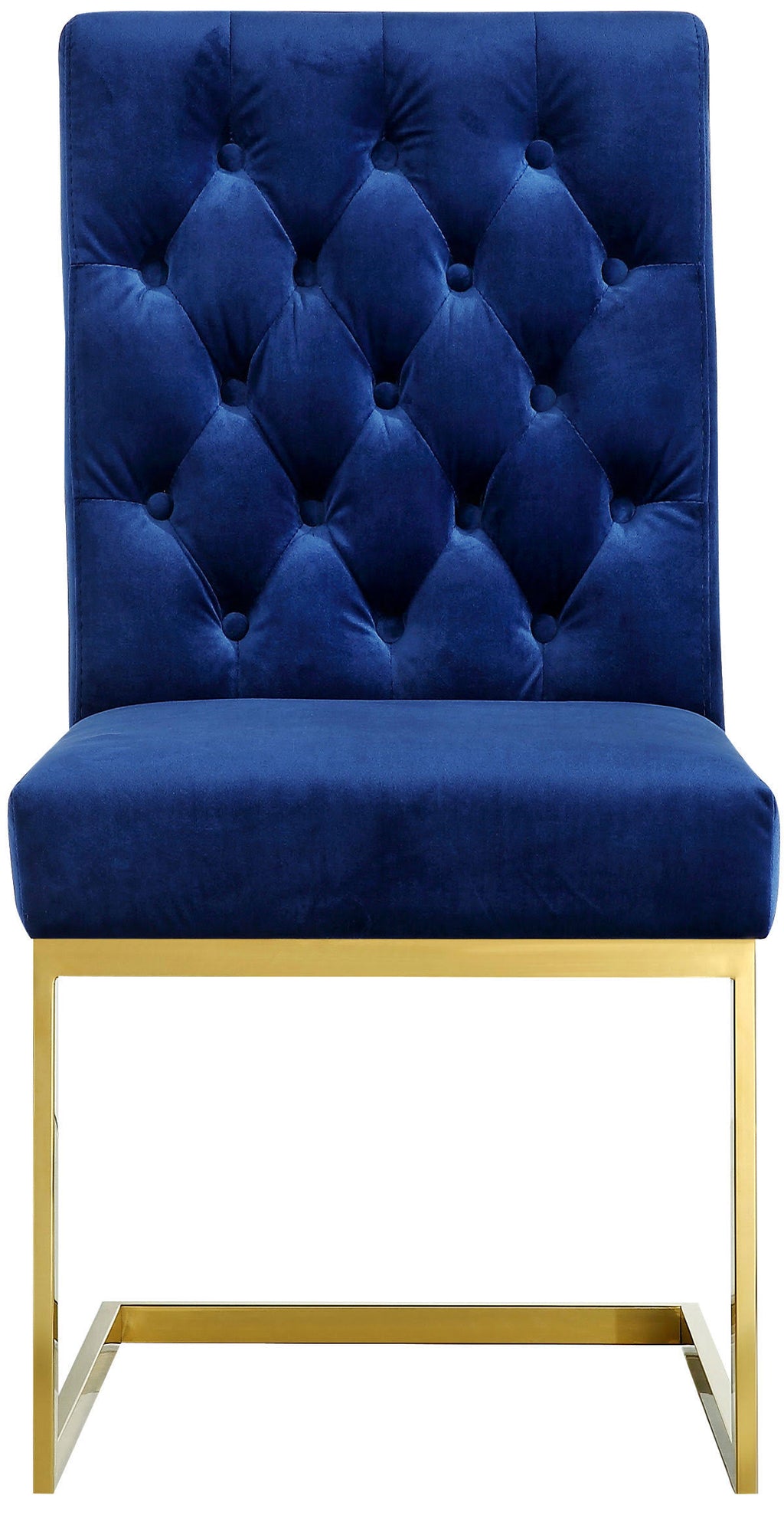 Navy Velvet Dining Chair, Set of 2 L723