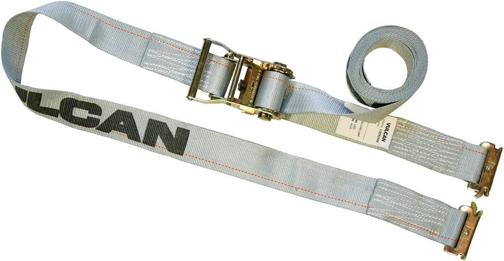 Ratchet Strap for E Track, 20 Foot, 6 Pack, Blue, 1,333 Pound Safe Working Load X972577