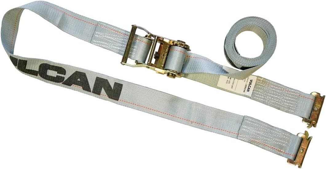 Ratchet Strap for E Track, 20 Foot, 6 Pack, Blue, 1,333 Pound Safe Working Load X972577
