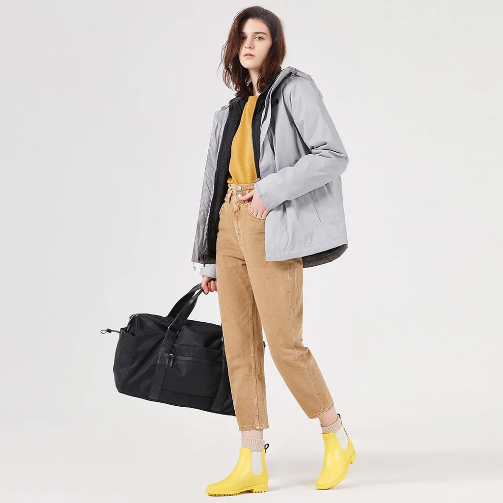 Short Chelsea Rain Boots for Women E993