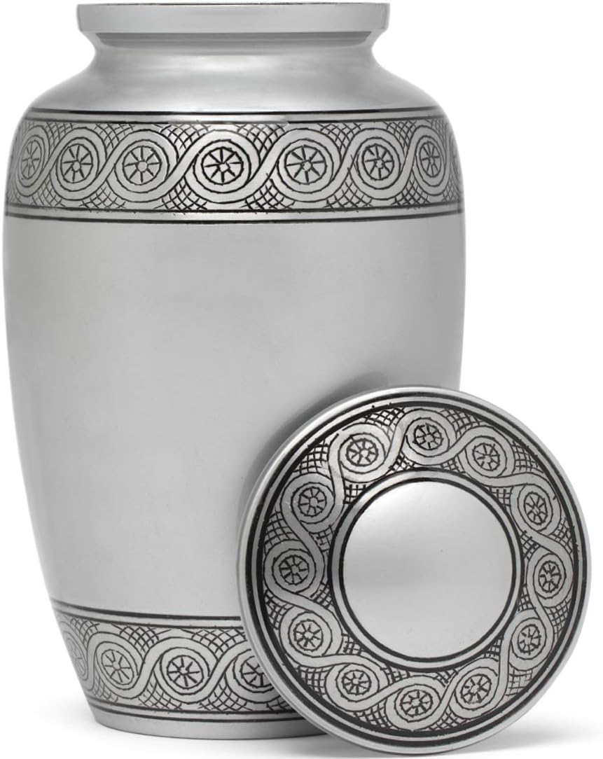 Blue Velvet Bag Adult Cremation Urn O11024
